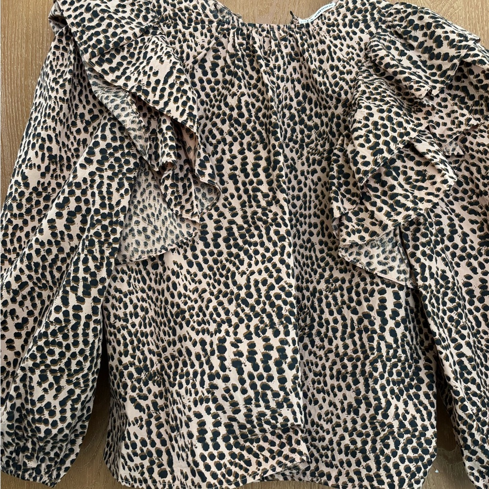 Ulla Johnson leopard print-free shipping - Picture 2 of 6